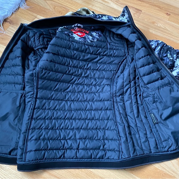 Wellensteyn Helium Short Floral Women's Puffer Jacket Parka - Picture 8 of 12